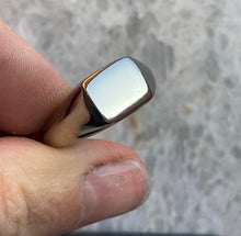 Load image into Gallery viewer, Sterling silver signet- made to order
